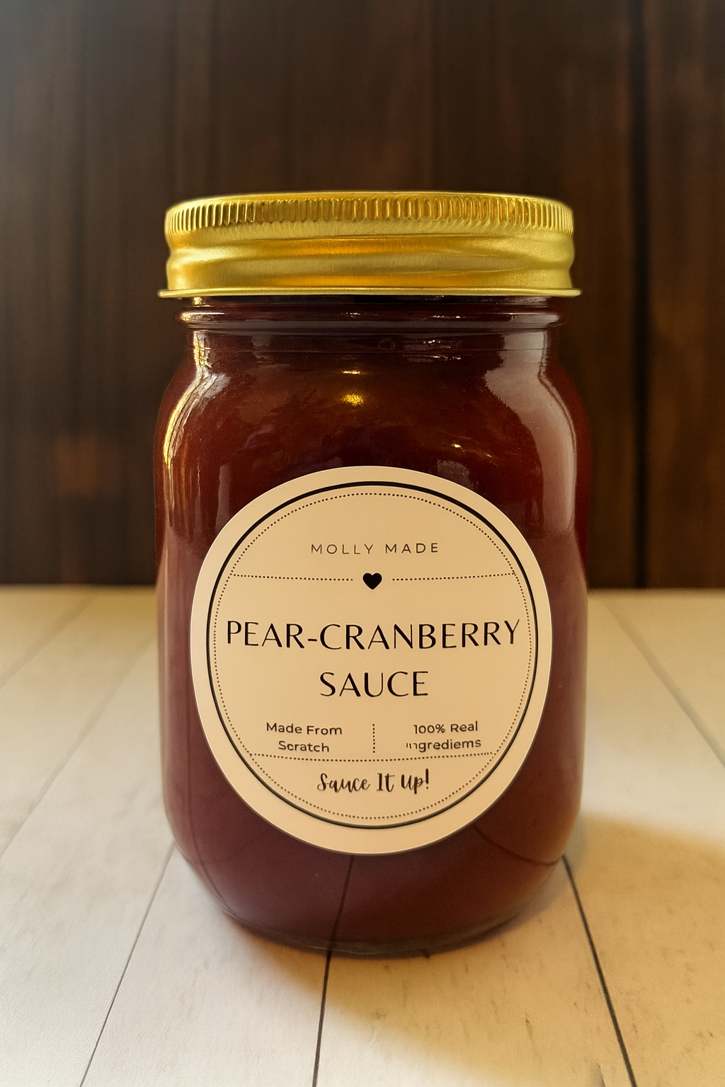 Pear-Cranberry Sauce